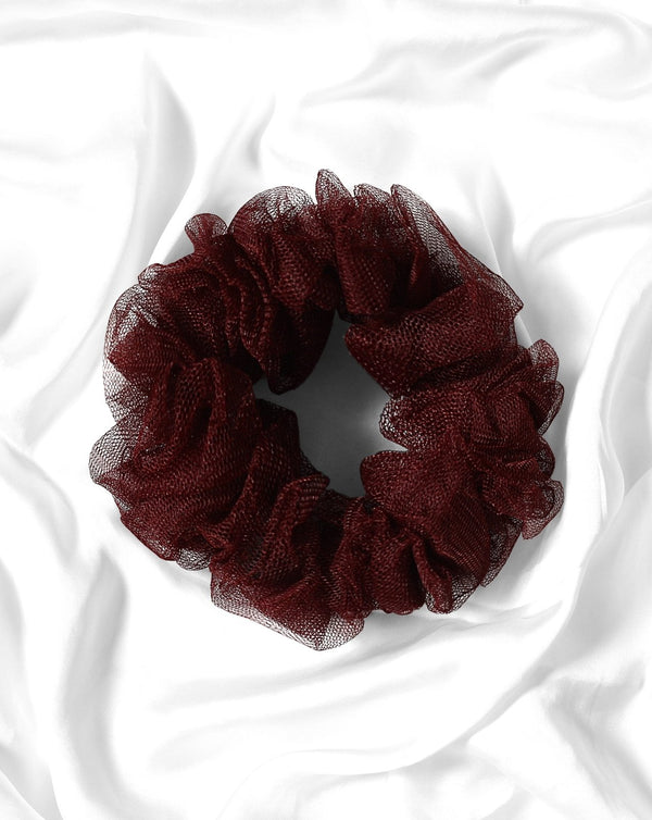 | PLAIN SCRUNCHIES | - Polkadots - 12625PD-196361 - | PLAIN SCRUNCHIES |