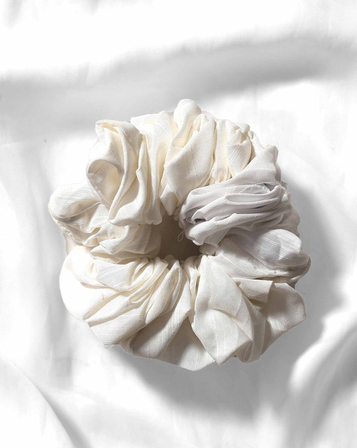 | PLAIN SCRUNCHIES | - Polkadots - 12625RF-193773 - | PLAIN SCRUNCHIES |