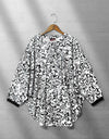 PONCHO TOP - Polkadots - 12459MN-189265 - PONCHO TOP
