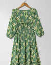 PRINTED CHIFFON FROCK - Polkadots - 12172AR6-199208 - PRINTED CHIFFON FROCK