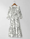 PRINTED CHIFFON FROCK - Polkadots - 12172AR6-199211 - PRINTED CHIFFON FROCK