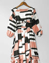 PRINTED CHIFFON FROCK - Polkadots - 12172AR6-199208 - PRINTED CHIFFON FROCK