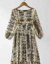 PRINTED CHIFFON FROCK - Polkadots - 12172AR6-199208 - PRINTED CHIFFON FROCK