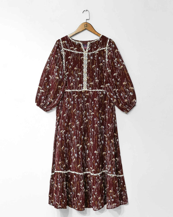 PRINTED FROCK - Polkadots - 12207HG3-199693 - PRINTED FROCK
