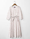 PRINTED FROCK - Polkadots - 12326HG6-195817 - PRINTED FROCK