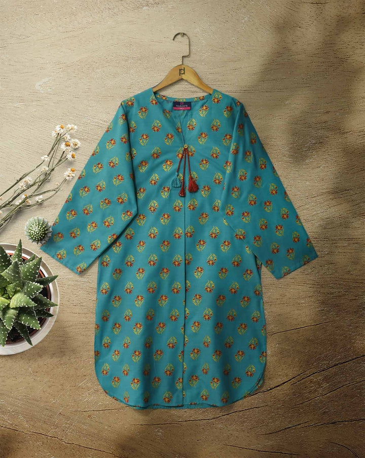 PRINTED KURTI - Polkadots - 13102HG-205663 - PRINTED KURTI