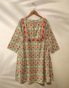 PRINTED KURTI - Polkadots - 12079HG-081903 - PRINTED KURTI