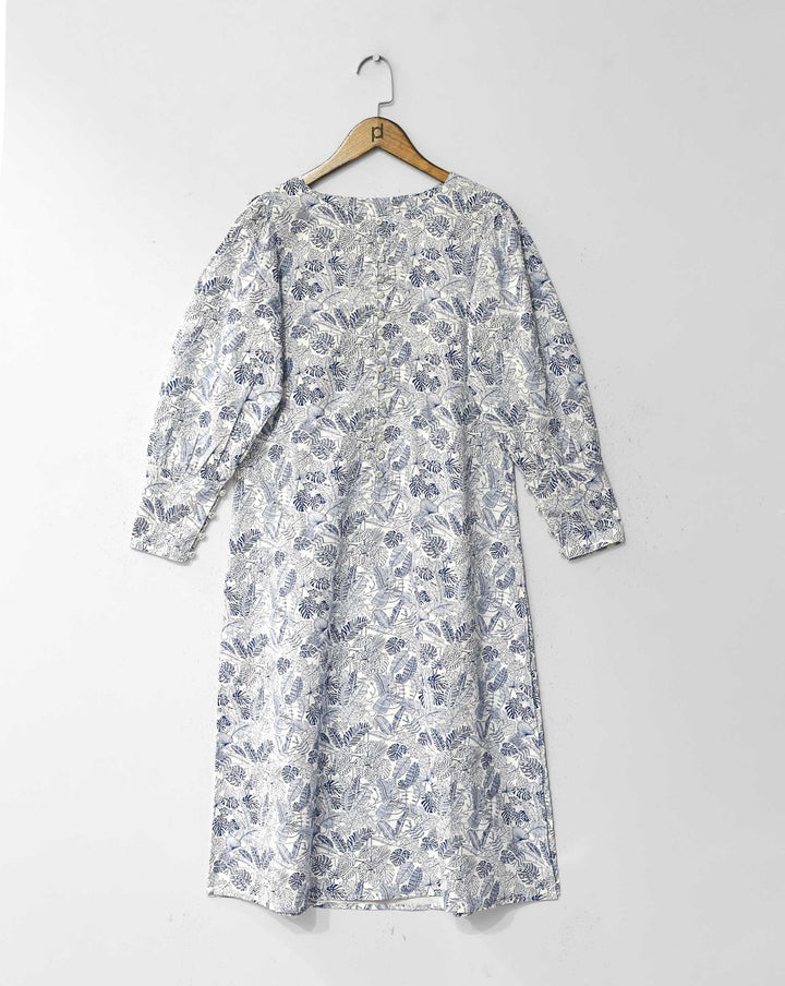 PRINTED KURTI - Polkadots - 12528PG2-205223 - PRINTED KURTI