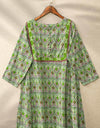 PRINTED KURTI - Polkadots - 12079HG-081906 - PRINTED KURTI
