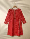 PRINTED KURTI - Polkadots - 10303HG3-196197 - PRINTED KURTI