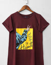 PRINTED LONG T SHIRT - Polkadots - 12051PD-081206 - PRINTED LONG T SHIRT