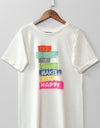 PRINTED LONG T SHIRT - Polkadots - 11338HG-187047 - PRINTED LONG T SHIRT