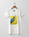 PRINTED LONG T SHIRT - Polkadots - 12051PD-081206 - PRINTED LONG T SHIRT