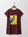 PRINTED LONG T SHIRT - Polkadots - 12051PD-081203 - PRINTED LONG T SHIRT