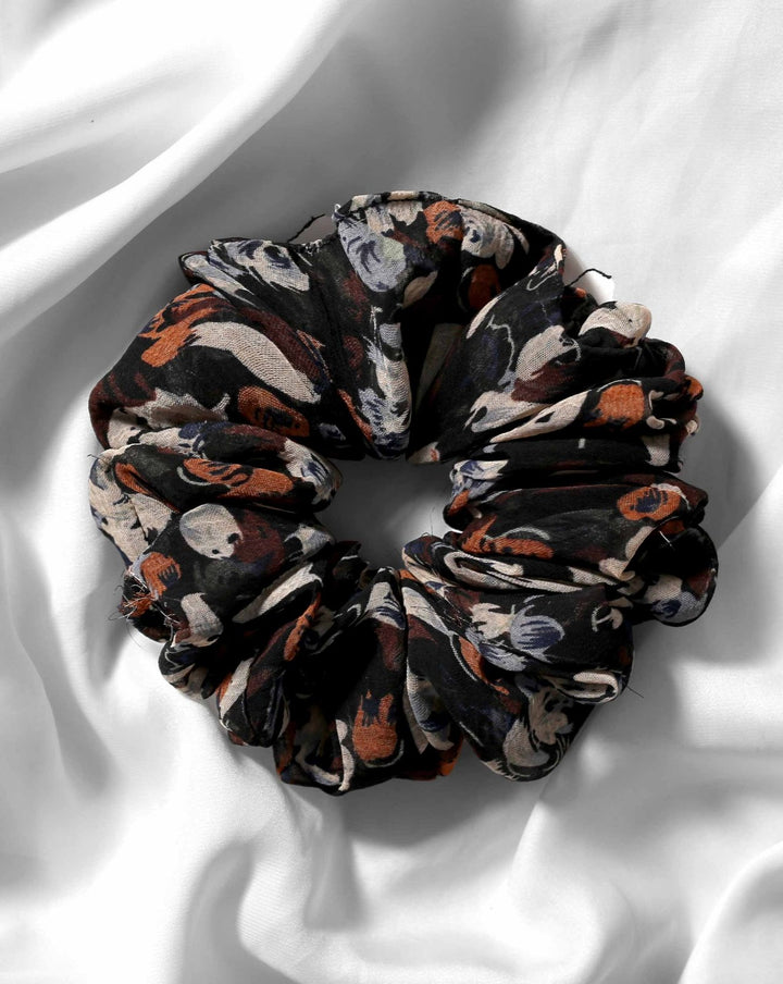 | PRINTED SCRUNCHIES | - Polkadots - 12645RF65-207438 - | PRINTED SCRUNCHIES |