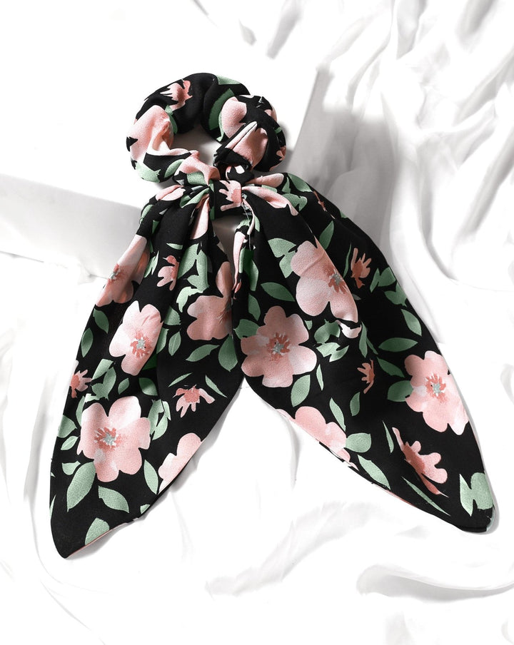 | PRINTED SCRUNCHIES | - Polkadots - 12624PD-195145 - | PRINTED SCRUNCHIES |