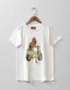 PRINTED T SHIRT - Polkadots - 12111HG-082506 - PRINTED T SHIRT