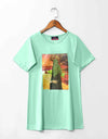 PRINTED T SHIRT - Polkadots - 12473HG-189477 - PRINTED T SHIRT