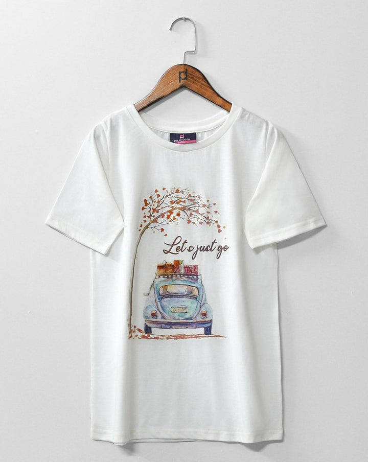 PRINTED T SHIRT - Polkadots - 11020HG-059215 - PRINTED T SHIRT