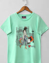 PRINTED T SHIRT - Polkadots - 12032HG-080763 - PRINTED T SHIRT