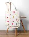 PRINTED TOTE BAG - Polkadots - 13203RF-207219 - PRINTED TOTE BAG