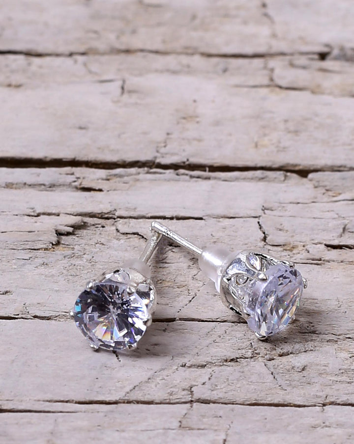 ROUND STUDS EARINGS - Polkadots - 13333NJ-210218 - ROUND STUDS EARINGS