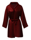 SILK ROBE - Polkadots - 11180GL-062356 - SILK ROBE - Polkadots
