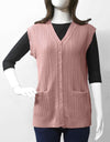 SLEEVELESS SWEATER - Polkadots - 12364JL-187285 - SLEEVELESS SWEATER