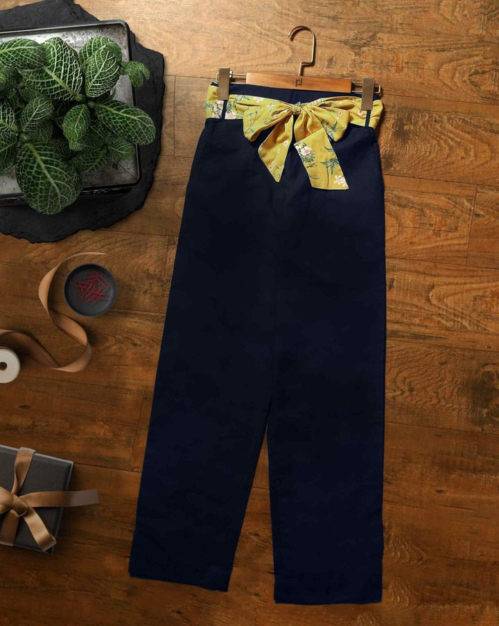 STRAIGHT PANTS - Polkadots - 11386PD-066585 - STRAIGHT PANTS