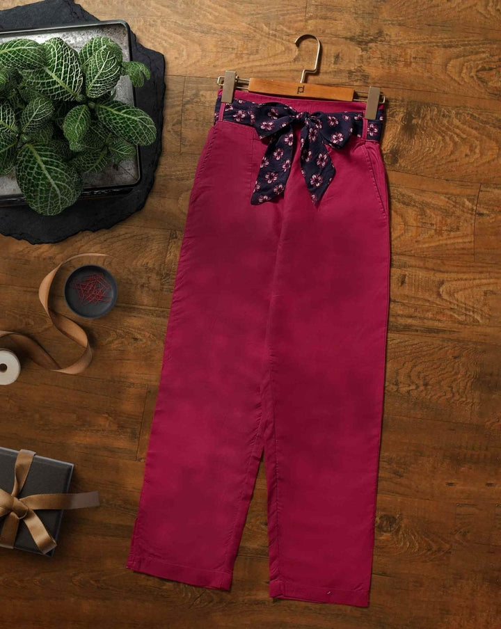 STRAIGHT PANTS - Polkadots - 11386PD-076303 - STRAIGHT PANTS