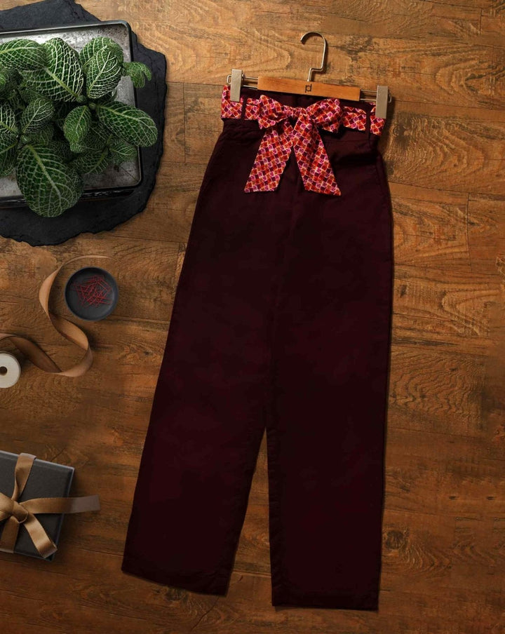 STRAIGHT PANTS - Polkadots - 11386PD-066577 - STRAIGHT PANTS