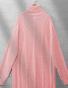 TURTLE NECK LONG TOP - Polkadots - 12193JS-084233 - TURTLE NECK LONG TOP