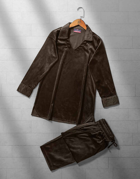 Ceruean Viscose Co-ord Set