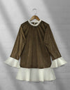 VELVET TOP - Polkadots - 12916PD-200952 - VELVET TOP