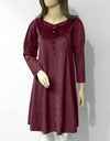 VELVET TOP - Polkadots - 12915PD-200940 - VELVET TOP