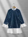 VELVET TOP - Polkadots - 12916PD-200955 - VELVET TOP