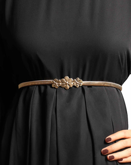Gold plated waist belt on sale
