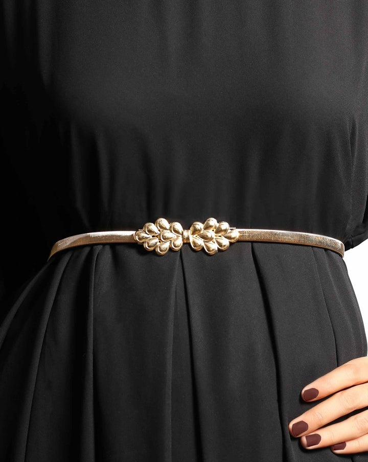 ladies wide belts for dresses Auwoyss Women Leather Belt Stretch Belt Elastic Vintage Waist Buckle Women and Girls (Gold, L(37"-45")) : Clothing, Shoes & Jewelry This stretch belt can shape your waist 1/2pcs Women's Wide PU Leather
