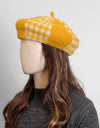 WOOLEN BERET HAT - Polkadots - 13197LIC-206970 - WOOLEN BERET HAT