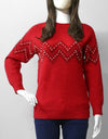 WOOLEN TOP - Polkadots - 11454JS-068294 - WOOLEN TOP