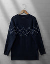 WOOLEN TOP - Polkadots - 11454JS-068294 - WOOLEN TOP